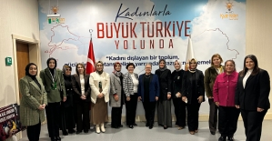 AK Parti Siirt Kadın Kolları Başkanı Mavi, Güneydoğu Anadolu Kadın Kolları İl Başkanları Toplantısına Katıldı